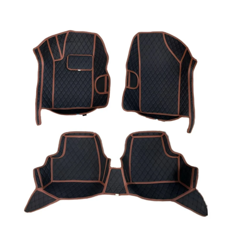 کفپوش خودرو پنج‌بعدی مدل گلدوزی مناسب برای پژو 207