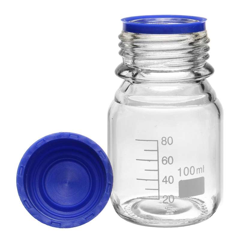 بطری آزمایشگاه مدل Lexoglass ظرفیت 100 میلی لیتر
