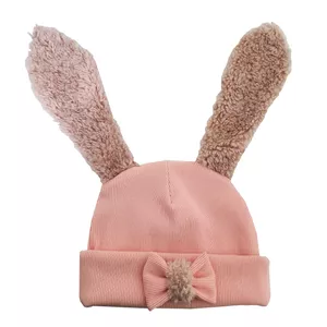 کلاه بچگانه مدل تریکو کبریتی خرگوشی کد k05