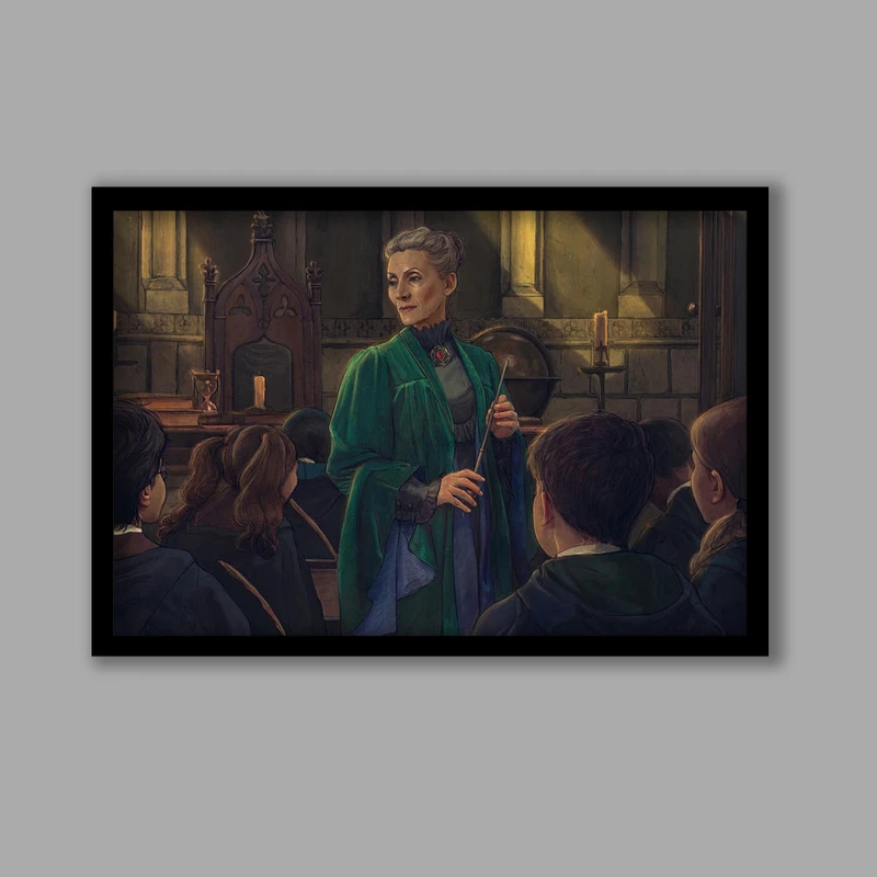 تابلو لیلیان طرح هری پاتر کد LA-G11435-2