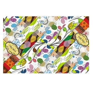 کاغذ کادو مدل گل فانتزی بسته 5 عددی