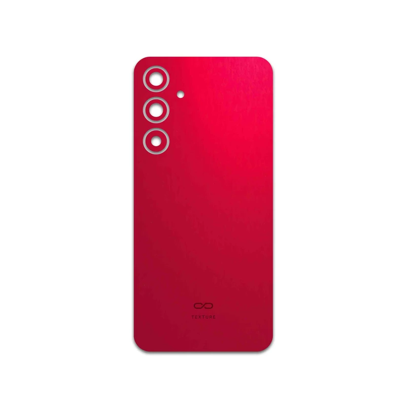 برچسب پوششی ماهوت مدل Matte-Warm-Red مناسب برای گوشی موبایل سامسونگ Galaxy A35