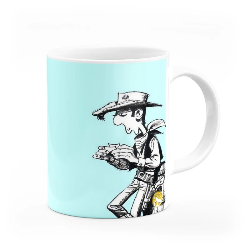 ماگ هومرو طرح انیمیشن لوک خوش شانس مدل MG4204