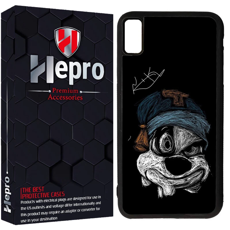 کاور هپرو طرح فانتزی مدل TPU مناسب برای گوشی موبایل اپل IPHONE X / XS