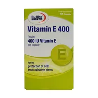 کپسول ویتامین ای 400 واحد یوروویتال بسته 40 عددی
