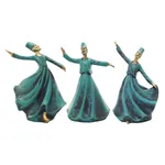 مجسمه طرح لباس محلی مدل RM-6979 مجموعه 3 عددی