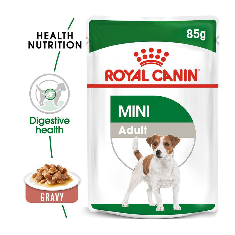 پوچ سگ رویال کنین مدل Mini وزن 85 گرم بسته 12 عددی