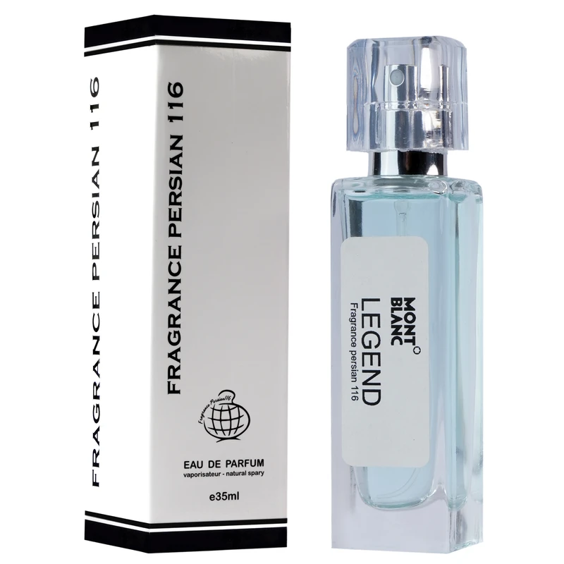 ادو پرفیوم مردانه فراگرنس پرشیا 116 مدل مونت بلک لجند با رایحه خنک حجم 35 میلی لیتر