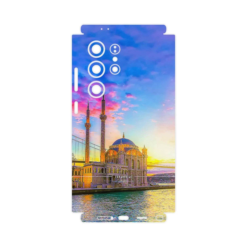 برچسب پوششی ماهوت مدل City of Istanbul-FullSkin مناسب برای گوشی موبایل سامسونگ Galaxy S24 Ultra
