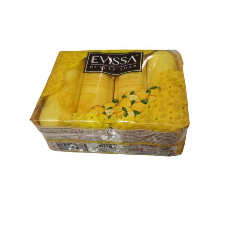 صابون شستشو اویسا مدل Lemon Garden وزن 280 گرم بسته 4 عددی