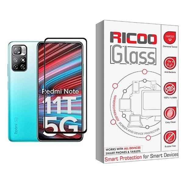 محافظ صفحه نمایش ریکو مدل Ricoo Glass MIX001 مناسب برای گوشی موبایل شیائومی Redmi Note 11T 5G
