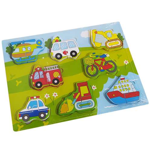 پازل آموزشی مدل وسایل نقلیه