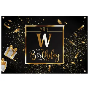 بنر تم تولد مدل حرف W کد 2016