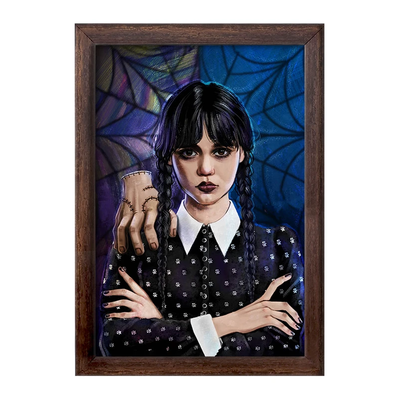 تابلو خندالو طرح ونزدی (Wednesday) کد F2462