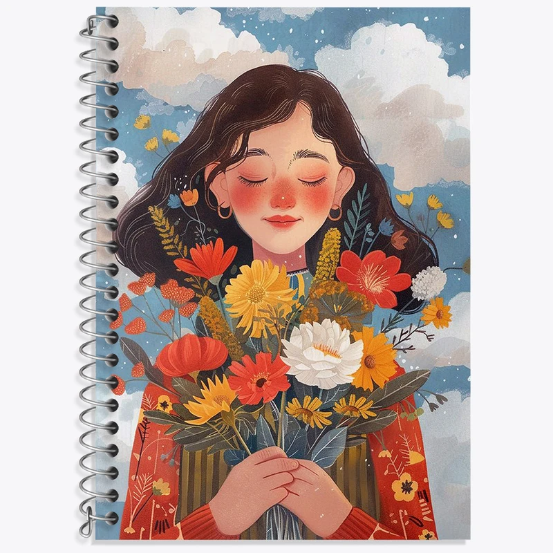 دفتر نت موسیقی 50 برگ خندالو طرح دخترانه کد N2391