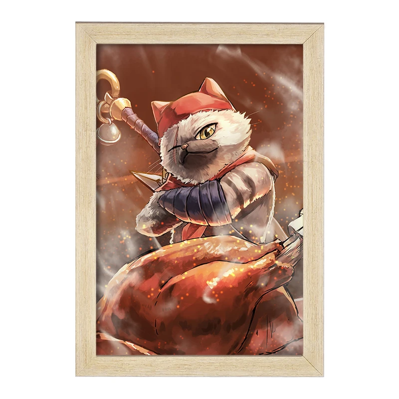 تابلو خندالو مدل بازی شکارچی هیولا (Monster Hunter) کد 33249