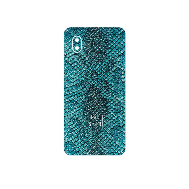 برچسب پوششی ماهوت مدل Blue Snake Skin مناسب برای گوشی موبایل سامسونگ Galaxy A01 Core