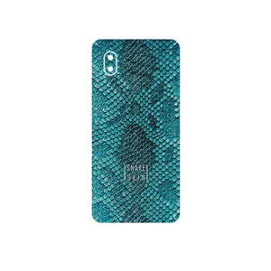 MAHOOT Blue Snake Skin Cover Sticker for Samsung Galaxy A01 Core