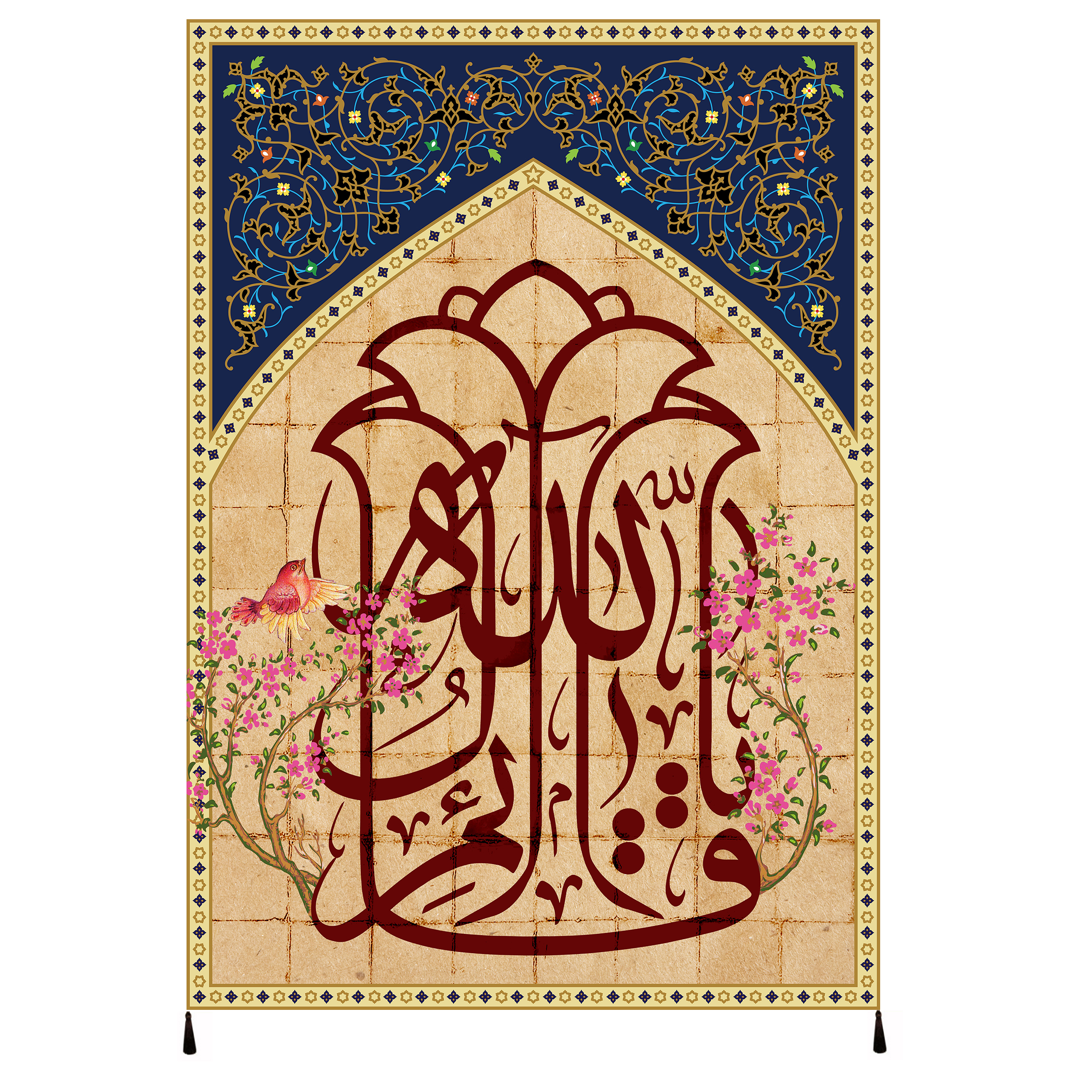 پرچم مدل یا قائم آل محمد امام زمان علیه السلام کد 49
