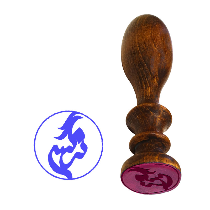 مهر رامان طرح نرگس کد 715 به همراه استامپ