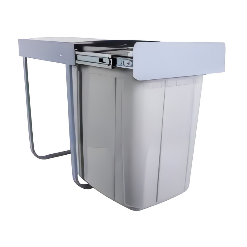 سطل زباله کابینتی مدل ریلی تک مخزن