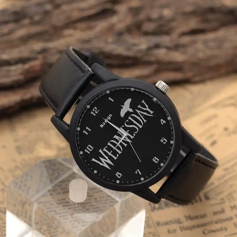ساعت مچی عقربه ای ناکسیگو مدل Wednesday کد LF6782