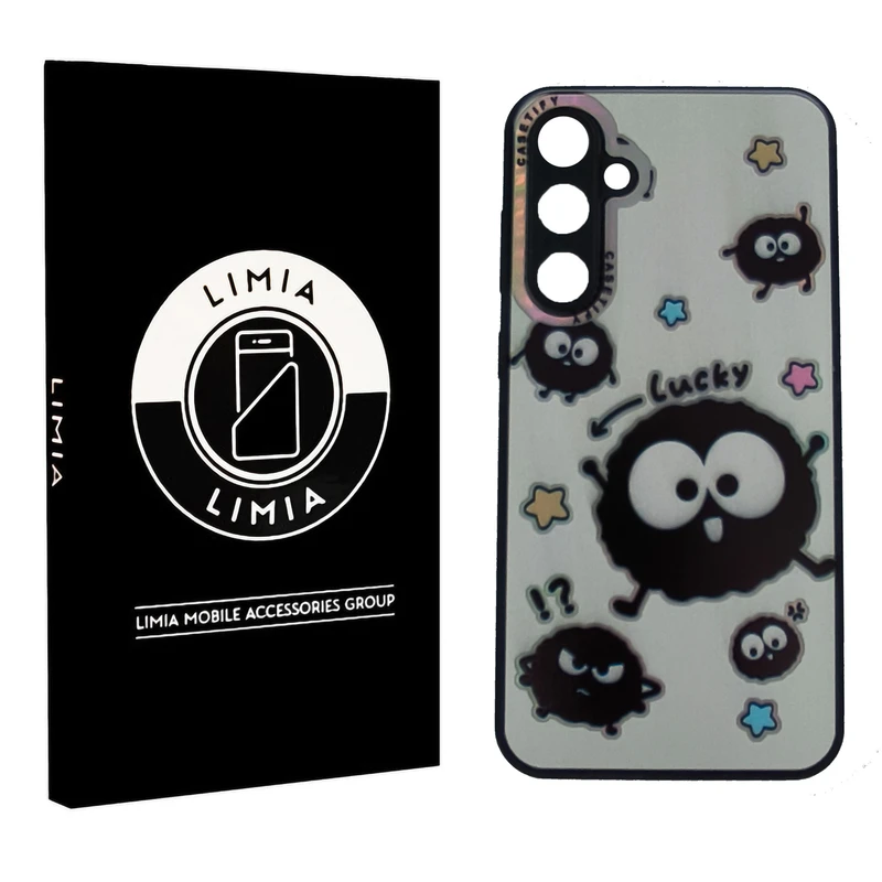 کاور لیمیا مدل فانتزی لنزدار طرح عروسکی مناسب برای گوشی موبایل سامسونگ Galaxy A15