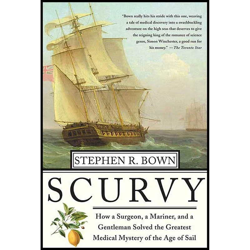 کتاب Scurvy اثر Stephen R. Bown انتشارات St. Martins Griffin