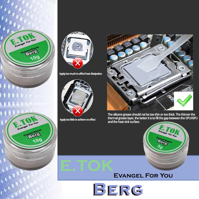 خمیر سیلیکون ایتوک مدل Berg -10g عکس شماره 7