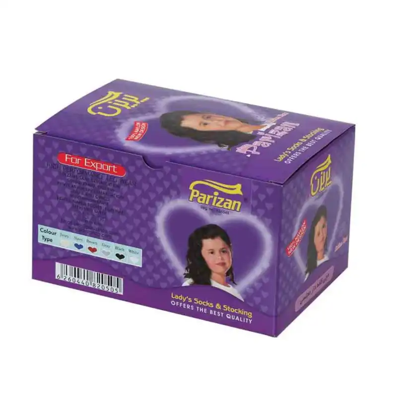 جوراب زنانه پریزن مدل شیشه ای بسته 12 عددی