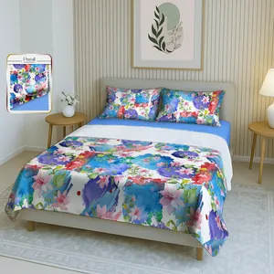 سرویس ملحفه پامیل مدل RL170SK دو نفره 4 تکه