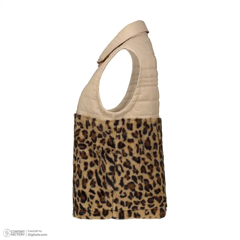 پافر زنانه نیزل مدل 0079-031 رنگ کرم