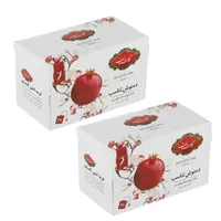 دمنوش کیسه ای مخلوط گیاهی با طعم انار گلستان 2 بسته 20 عددی