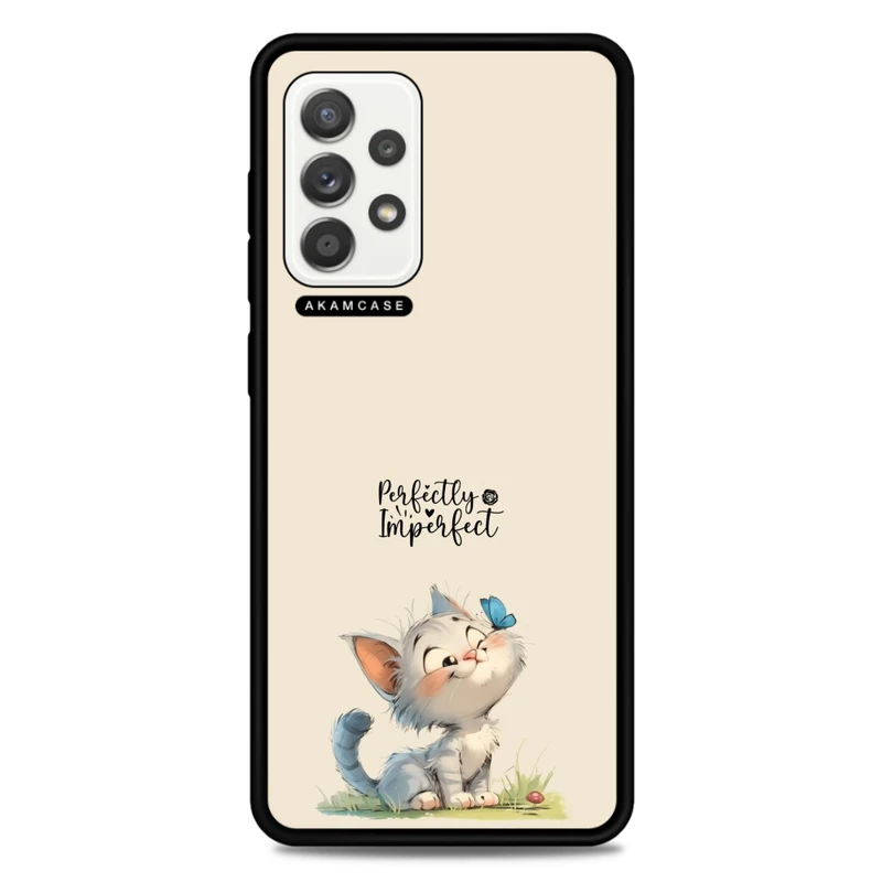 کاور آکام مدل AMC-WSGA52-ANIMALS QOUTES-8 مناسب برای گوشی موبایل سامسونگ Galaxy A52