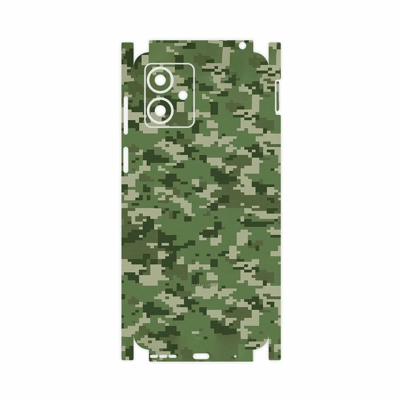برچسب پوششی ماهوت مدل Army_Green_Pixel-FullSkin مناسب برای گوشی موبایل موتورولا Moto G14