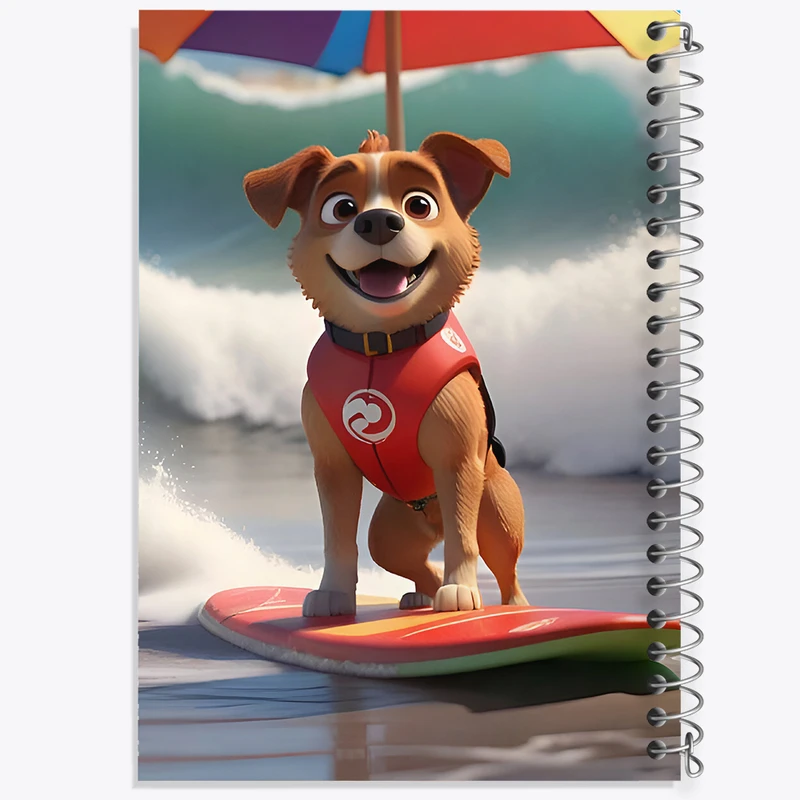 دفتر مشق 100 برگ خندالو طرح چیس سگ های نگهبان (Paw Patrol) کد F7777