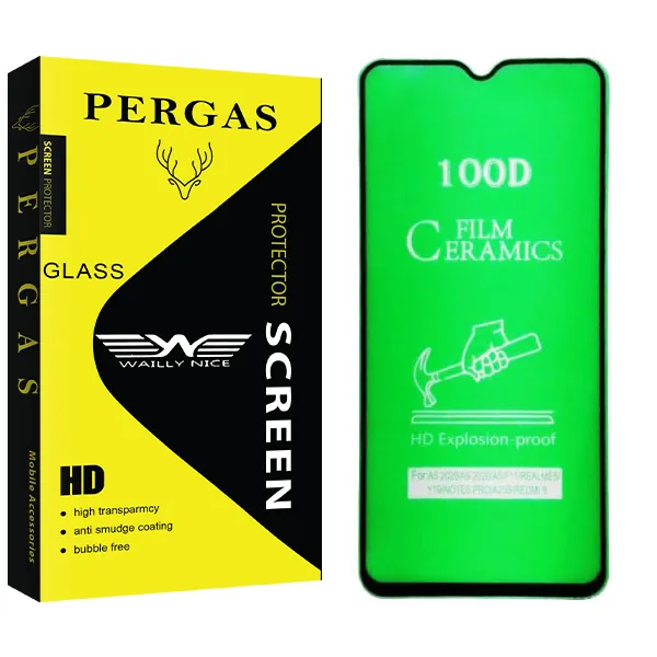 محافظ صفحه نمایش سرامیکی وایلی نایس مدل Pergas Glass مناسب برای گوشی موبایل سامسونگ Galaxy A10/ A10s / M20