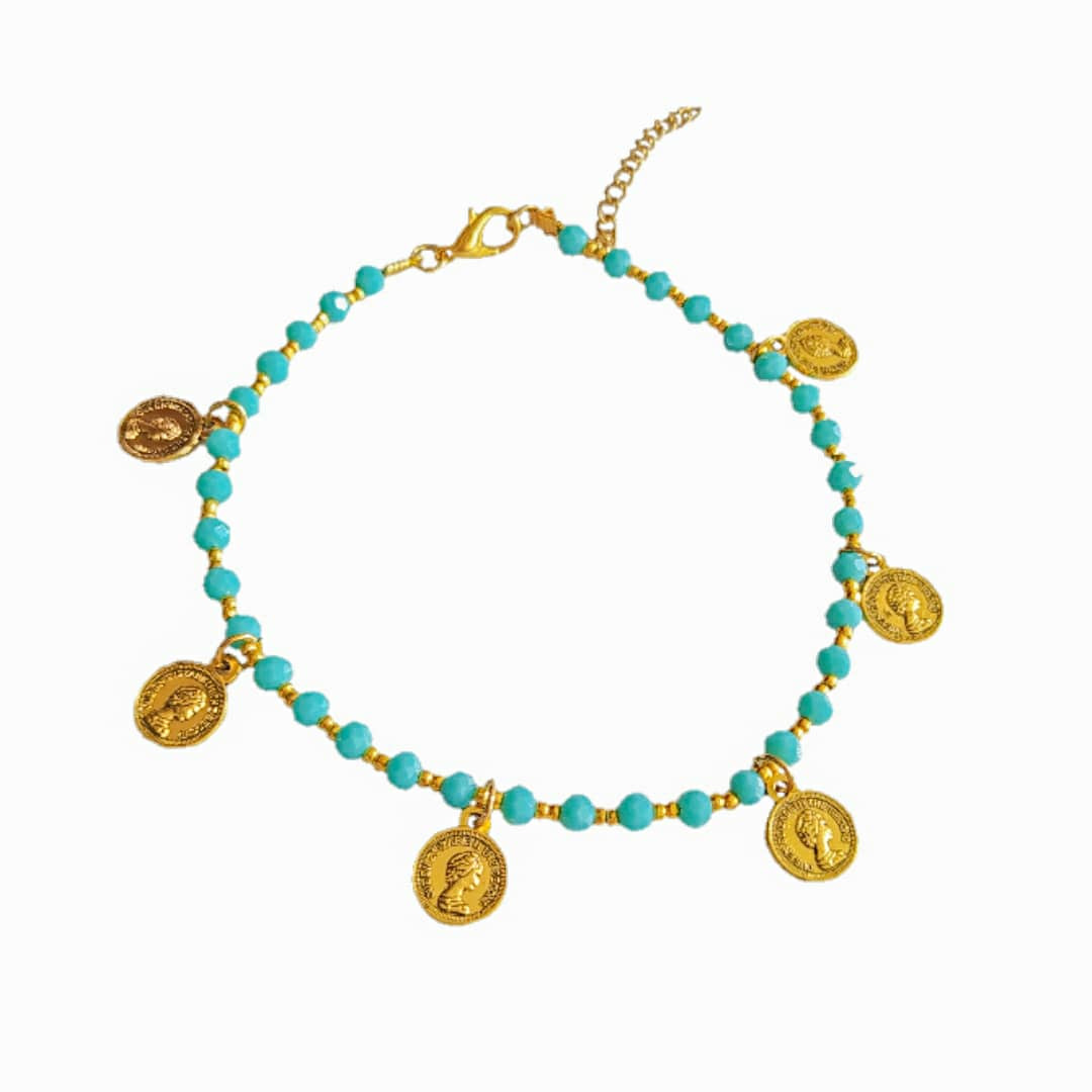 پابند زنانه طرح فیروزه کد 060 پابند زنانه طرح فیروزه کد 060