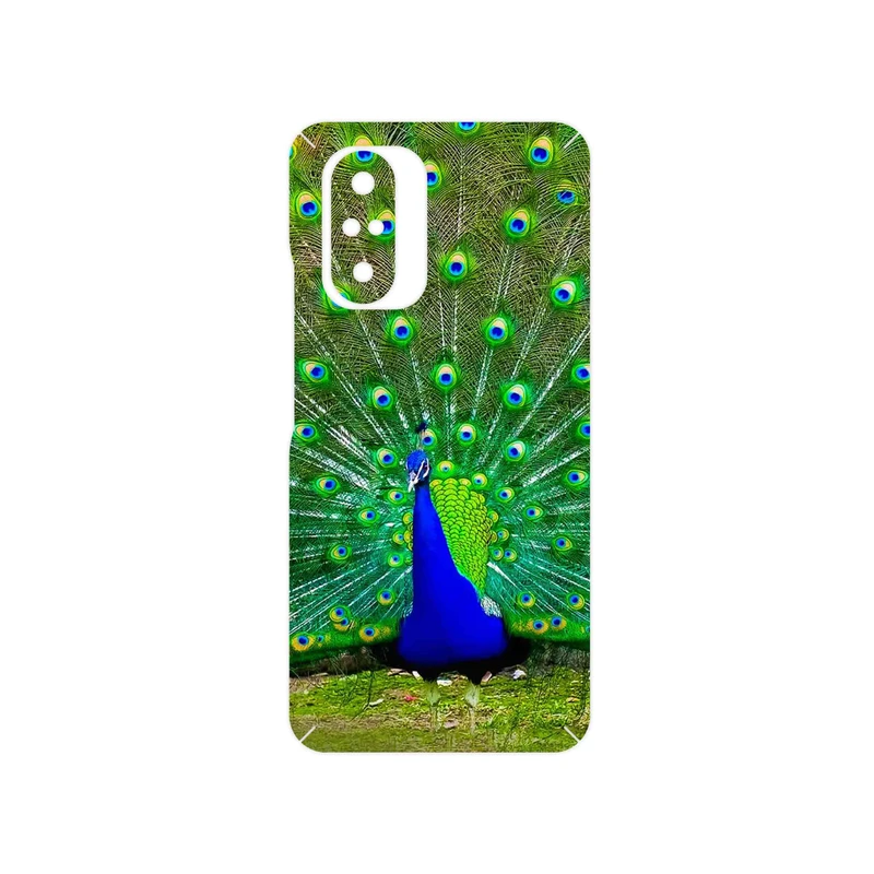 برچسب پوششی ماهوت مدل Peacock مناسب برای گوشی موبایل شیائومی Poco F3 5G