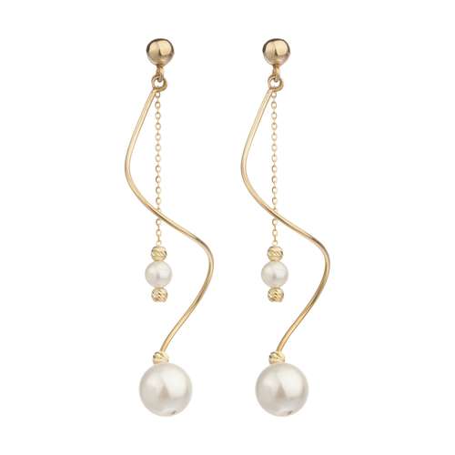 گوشواره طلا 18 عیار زنانه مایا ماهک مدل ME0980