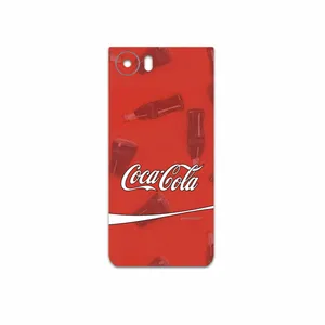 MAHOOT Coca-Cola-Logo Cover Sticker for BlackBerry KEYONE