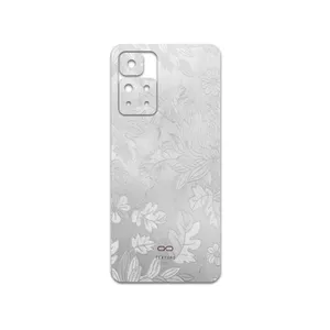 MAHOOT Silver-Wildflower Cover Sticker for Xiaomi Redmi Note 11 Pro Plus 5G