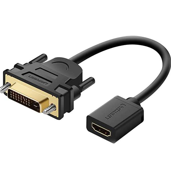 مبدل DVI به HDMI یوگرین مدل 20118 مبدل DVI به HDMI یوگرین مدل 20118
