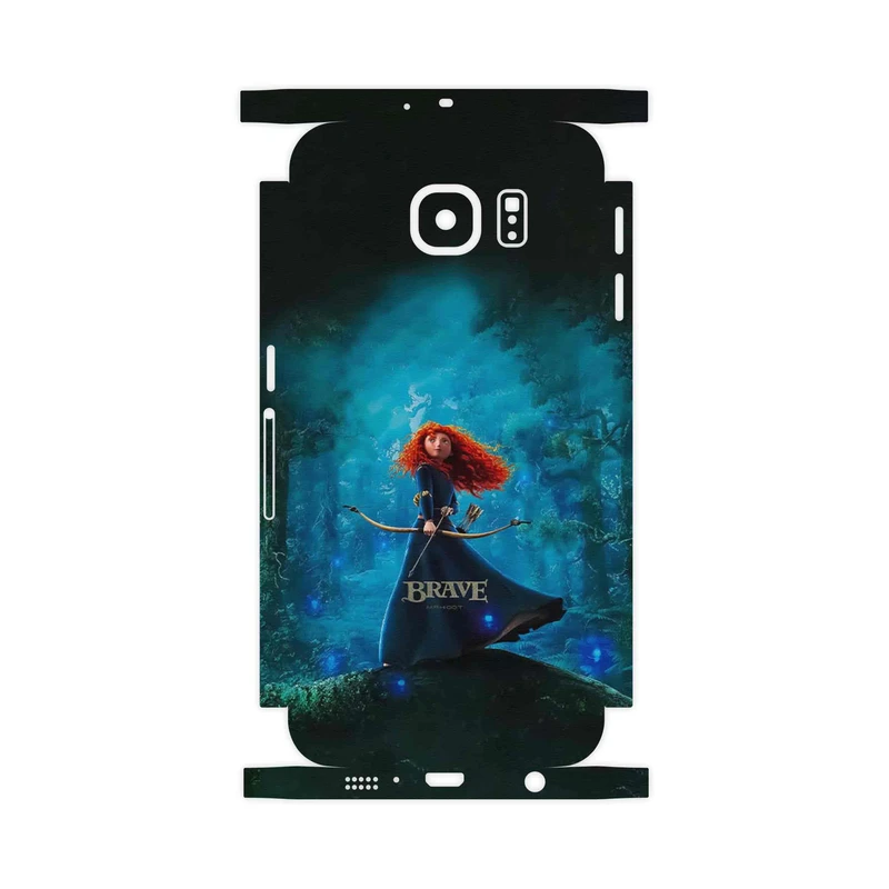 برچسب پوششی ماهوت مدل Brave-FullSkin مناسب برای گوشی موبایل سامسونگ Galaxy S6 Edge