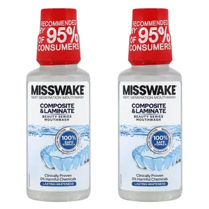 دهان شویه میسویک مدل Composite & Laminate حجم 400 میلی لیتر مجموعه 2 عددی