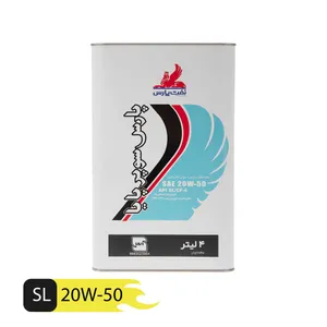 روغن موتور خودرو نفت پارس مدل سوپر پایا 20W50 حجم 4 لیتر