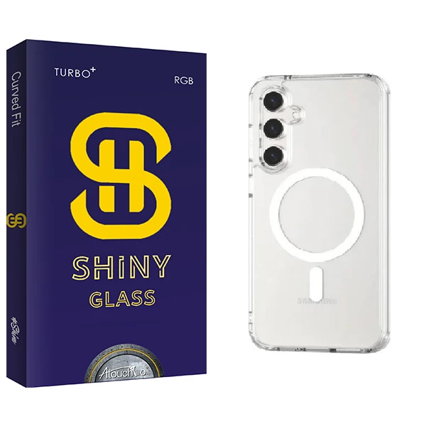 کاور آتوچبو مدل magesafes Hard Shiny مناسب برای گوشی موبایل سامسونگ Galaxy S24 FE