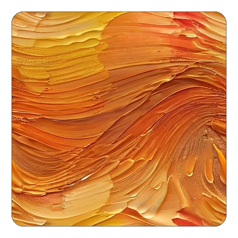 مگنت کاکتی طرح نقاشی رنگ روغن مدل mp70764