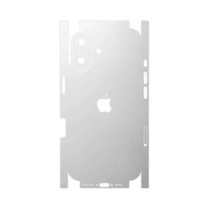 MAHOOT Matte-White-FullSkin Cover Sticker for Apple iPhone 16