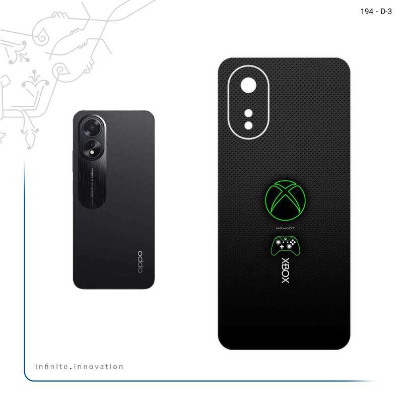 برچسب پوششی ماهوت مدل XBOX مناسب برای گوشی موبایل اپو A38